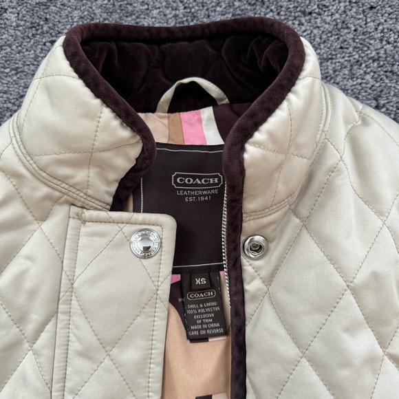 Coach XS Quilted Coat - Picture 2 of 8